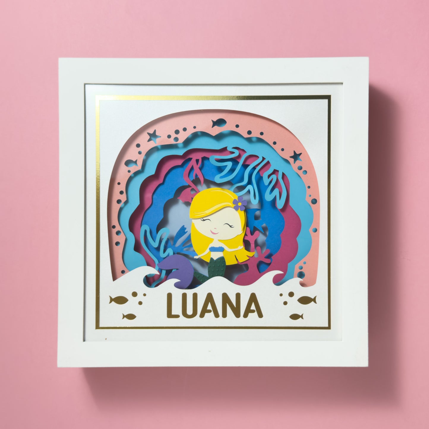 SEREIA - Porta maternidade ou Quadro personalizado