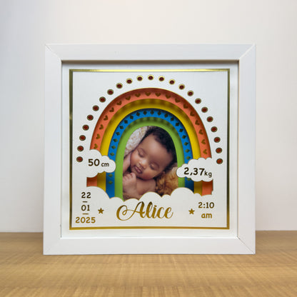 Quadro de Nascimento - ARCO IRIS