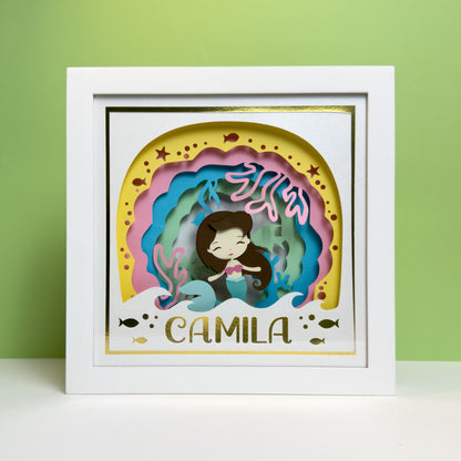 SEREIA - Porta maternidade ou Quadro personalizado