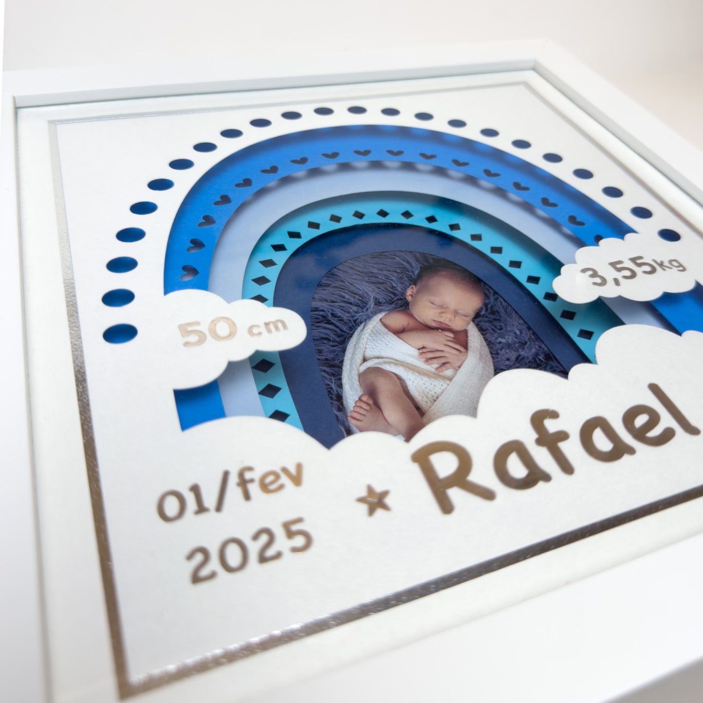 Quadro de Nascimento - ARCO IRIS