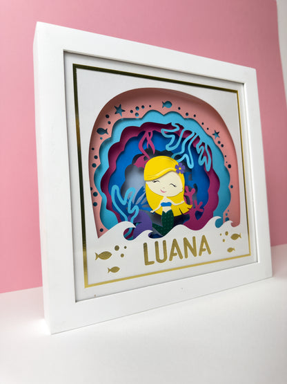 SEREIA - Porta maternidade ou Quadro personalizado