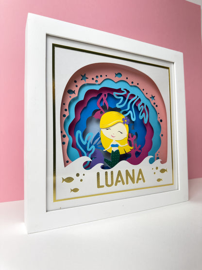 SEREIA - Porta maternidade ou Quadro personalizado