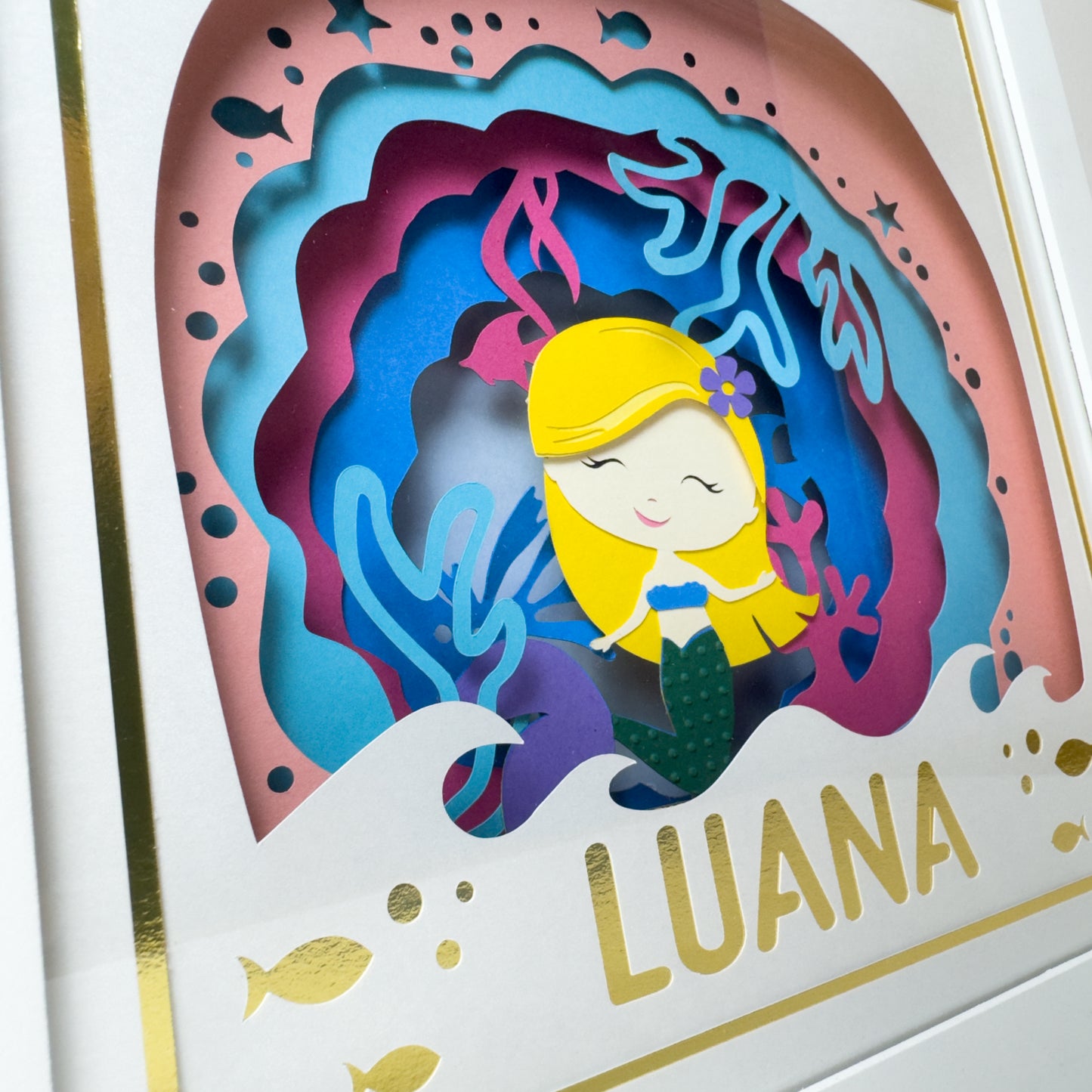 SEREIA - Porta maternidade ou Quadro personalizado