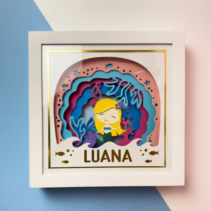 SEREIA - Porta maternidade ou Quadro personalizado