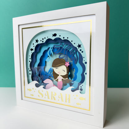 SEREIA morena 2 - Porta maternidade ou Quadro personalizado