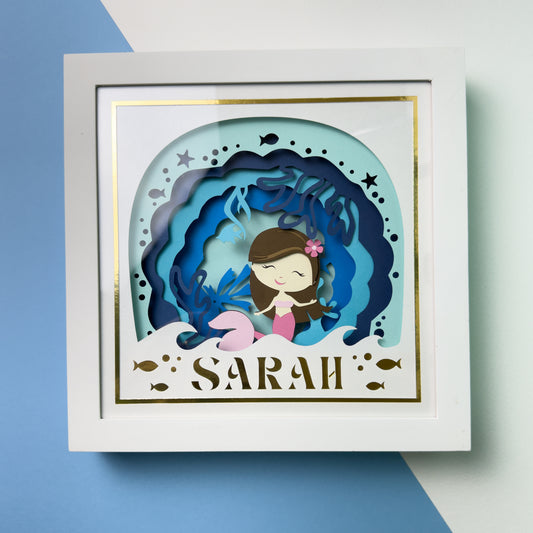 SEREIA morena 2 - Porta maternidade ou Quadro personalizado
