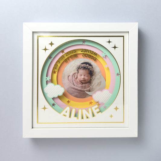 Quadro de Nascimento - CÉU ESTRELADO