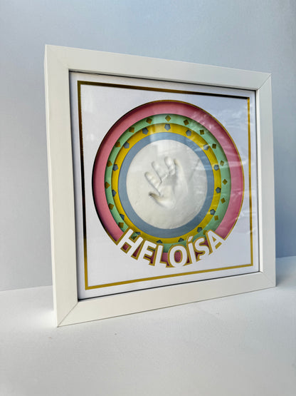 Quadro Toque de Amor Candy Colors – para bebês de até 18 meses