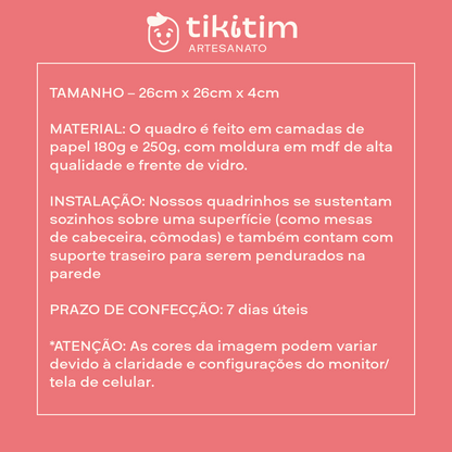 SEREIA - Porta maternidade ou Quadro personalizado